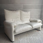 カッシーナ Cassina 675-2P マラルンガ MARALUNGA 2Pソファ  2人掛け レザー 本革 ホワイト ヴィコ・マジストレッティ ♪