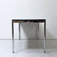 USMモジュラーファニチャー USM Haller USMハラーテーブル ワーキングデスク ダイニングテーブル オーク材 ブラック W150cm 高さ調整リング付き スイス ●