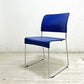 ヴィトラ Vitra シムチェア Sim chair スタッキングチェア ジャスパーモリソン ブルー 参考定価￥50,600 C ●