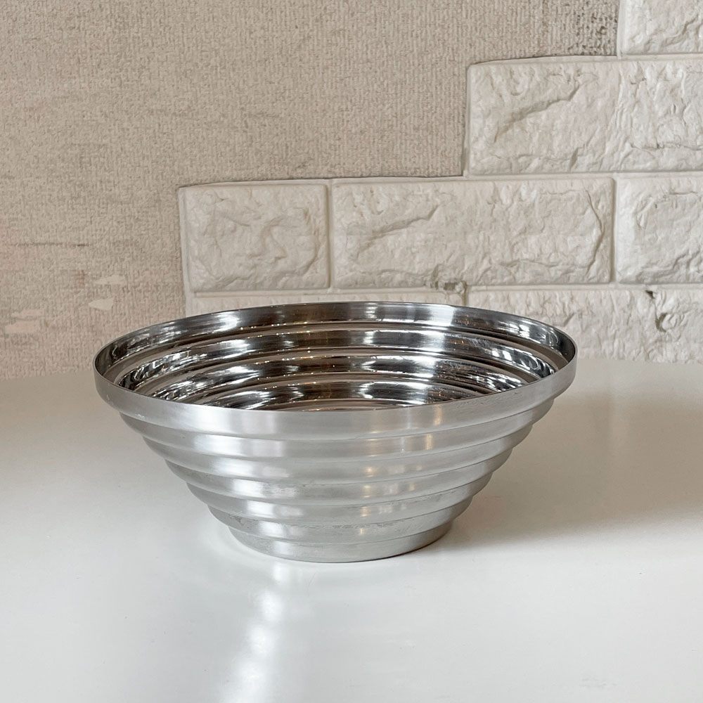アレッシィ ALESSI マヤバスケット Maya bucket ジュリオ・コンファロニエーリ Giulio Confalonieri ステンレススチール Φ20cm イタリア ◎