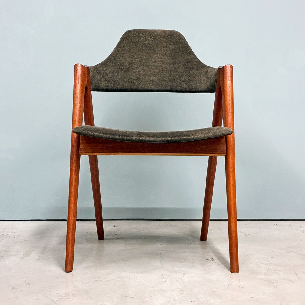 SVA Møbler Schou Andersen Møbelfabrik ビンテージ コンパスチェア チーク材 カイ・クリスチャンセン Kai Kristiansen 北欧 デンマーク ◎