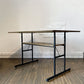 ジャーナルスタンダードファニチャー j.s.F パクストン PAXTON LD TABLE エルディーテーブル LDテーブル オーク材 ブラックスチール アジャスター付 定価¥44,000- ◎