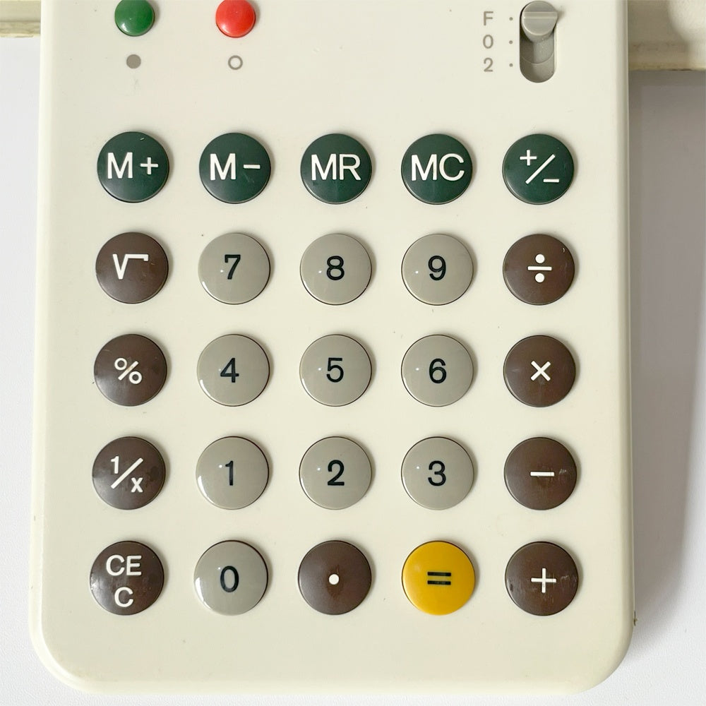 ブラウン Braun 電卓 カリキュレーター ET55 Type:4835 ホワイト ビンテージ ディーター・ラムス Dieter Rams 限定生産5000台 ★