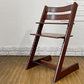 ストッケ STOKKE トリップトラップ TRIPP TRAPP ベビーチェア キッズチェア S/N4～ ブラウン ノルウェー 北欧家具 B ◎