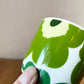 マリメッコ marimekko ウニッコ UNIKKO ラテマグ グリーン Φ7.5cm マイヤ・イソラ Maija Isola フィンランド 北欧食器 廃番 ◎