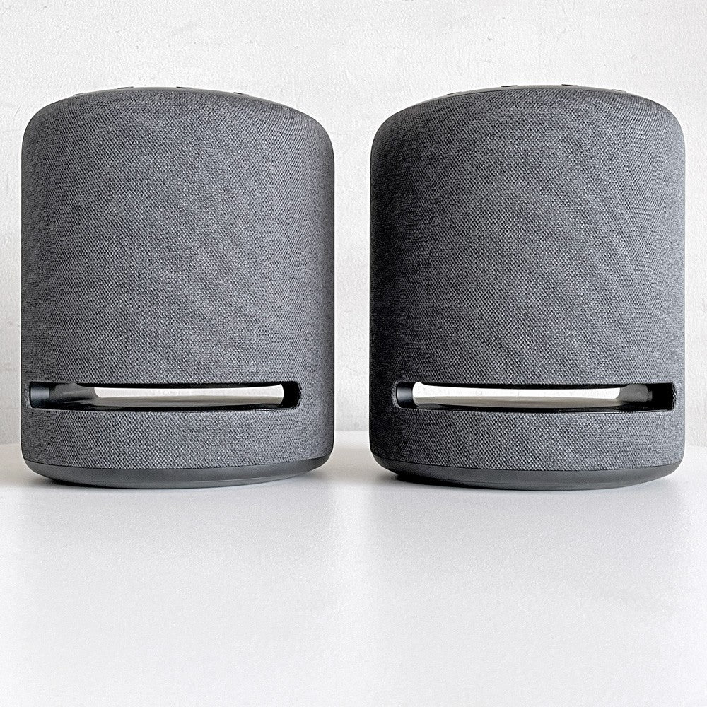 アマゾン Amazon エコースタジオ Echo Studio with Dolby Atmos & Alexa チャコール 2台セット ■