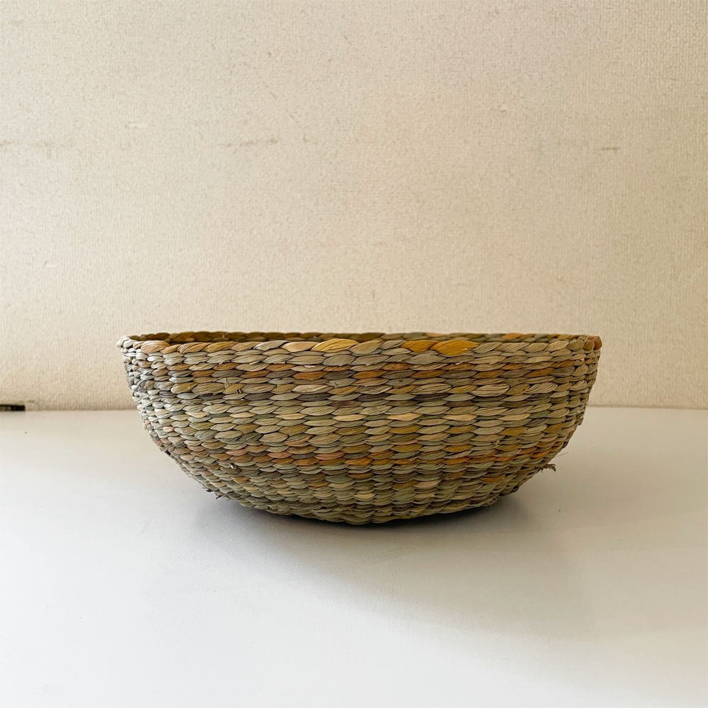 SPACE A&CO 水草 バスケット Φ28.5cm イギリス製 旧shop281 有元葉子 A ◎