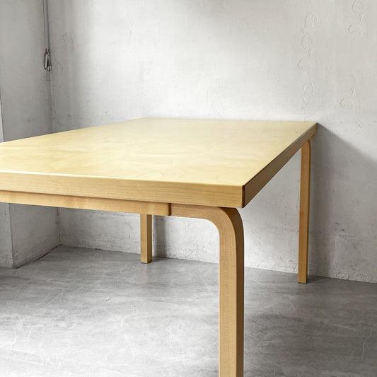アルテック artek ダイニングテーブル 82A バーチ天板 ナチュラルラッカー W150cm アルヴァ・アアルト 北欧 フィンランド 定価￥327.800- ★