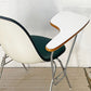 ハーマンミラー Herman Miller サイドシェルチェア セカンド 2nd ビンテージ アプホルスター スクールベース スタッキングベース 肘掛けテーブル付 イームズ ミッドセンチュリー D ★