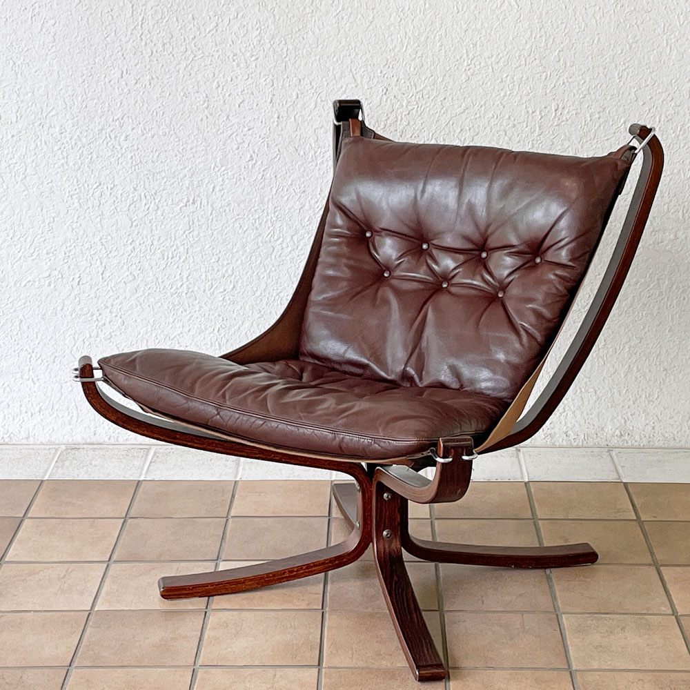バットネ VATNE ファルコンチェア Falcon Chair ローバック シガード・レッセル Sigurl Resell ノルウェー ロイズアンティークス取扱い ◇