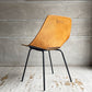 メゾンドュモンド Maisons du Monde トノーチェア Tonneau Chair ダイニングチェア レザー ピエール・ガーリッシュ Pierre Guarich フランス 希少 ♪