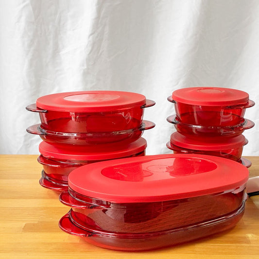 タッパーウェア Tupperware 調理器具 保存容器 バラエティセット まとめ売り 計7個 アメリカ ◇