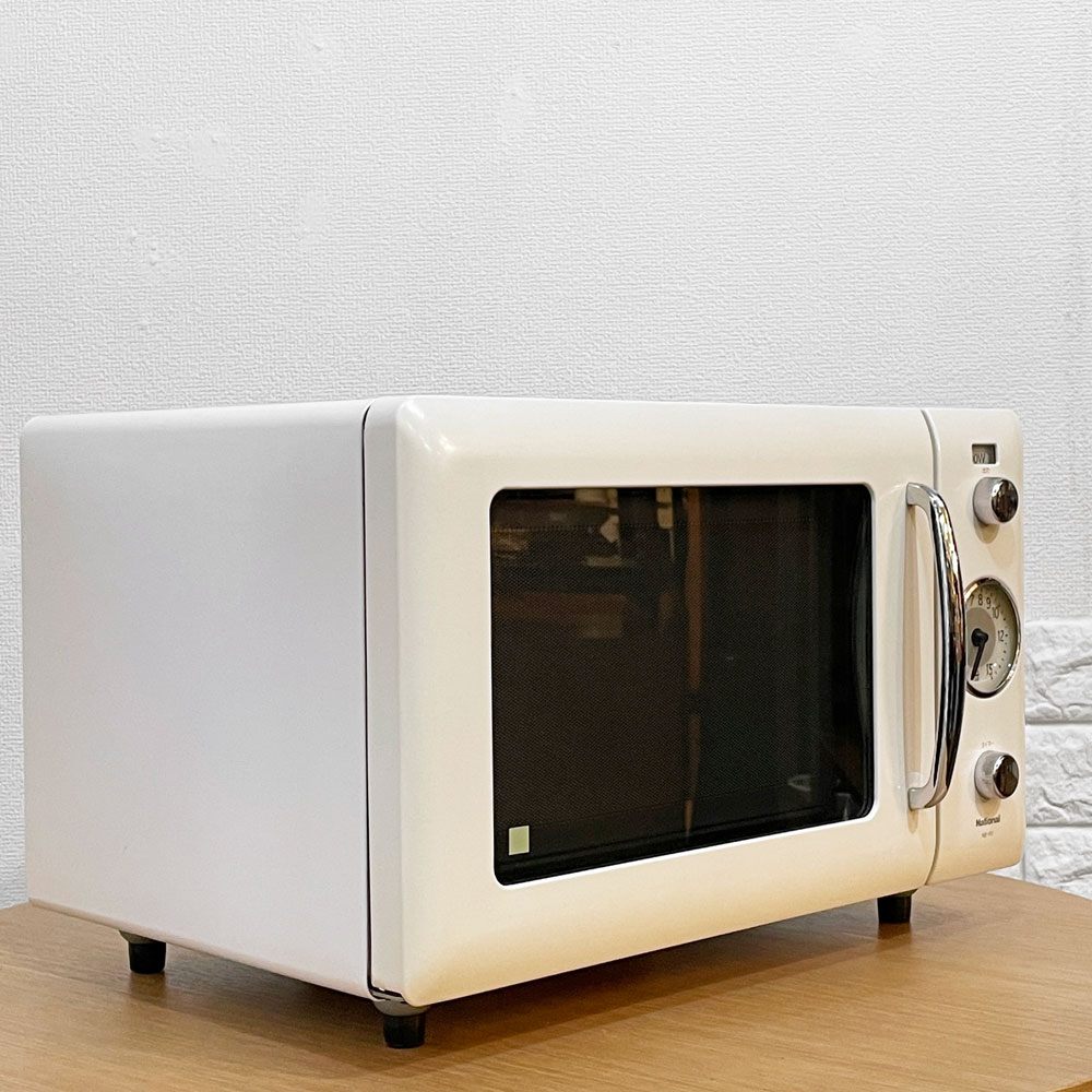 ナショナル National ウィル WiLL 電子レンジ 2001年製 NE-R1 希少廃番 デザイン家電 ホワイト ◎