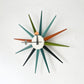 ヴィトラ Vitra ジョージネルソン George Nelson サンバースト Sunburst Clock 壁掛け時計 ウォールクロック マルチカラー ミッドセンチュリー ★