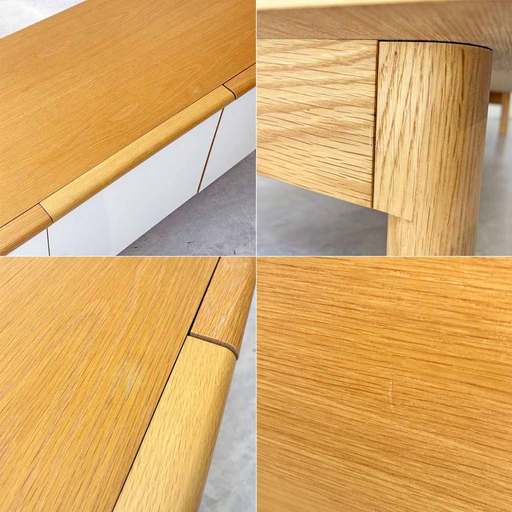 イデー IDEE スティルト サイドボード L STILT SIDEBOARD L テレビボード AVボード オーク材 W141cm マリナ・ボーティエ 北欧スタイル 美品 定価￥￥139,900- ★