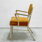 スチールケース Steelcase タンカーチェア ペインテッドスチール × ファブリック US ビンテージ Vintage レトロ インダストリアル ●