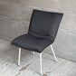 リーンロゼ ligneroset ロゼカラン ROSET Calin steel leg ダイニングチェア  ブラック×ホワイト キルティング スチールレッグ パスカル ムールグ フランス C ♪