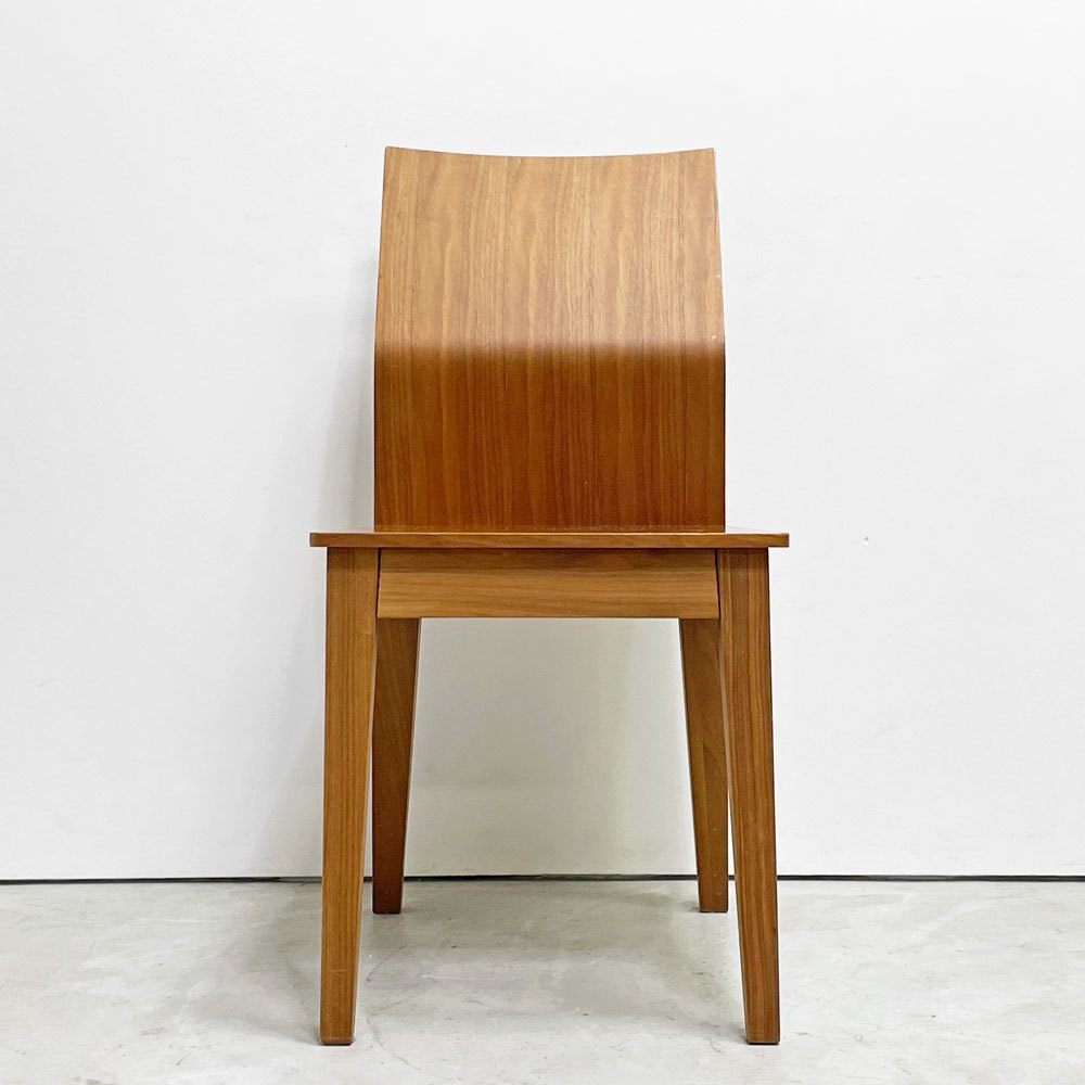アクタス ACTUS ヴェント VENTO ダイニングチェア ウォールナット材 曲木 シンプルデザイン B ●