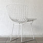 ノル Knoll 420 サイドチェア ワイヤーチェア ホワイト ハリー・ベルトイア Harry Bertoia ミッドセンチュリー 名作椅子 ◇