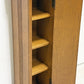 オーク材 キャビネット 小型収納 花台 H80cm 棚板4枚 ロイズアンティークス Lloyd's Antiques 購入品 ●