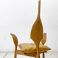 クラフトファニチャー Craft furniture 木ション パーソナルチェア ラウンジチェア アームレスチェア 無垢材 大門 嚴 バウ工房 BAU ●