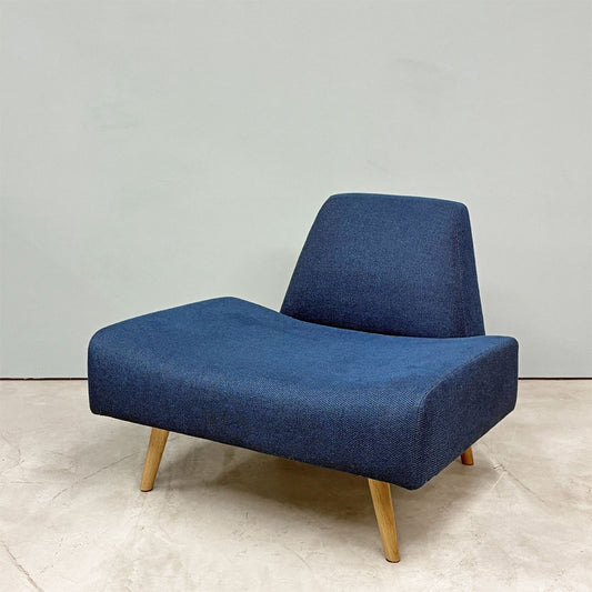 イデー IDEE アーオ ソファ AO SOFA 1Pソファ 1シーター ネイビー ファブリック W75cm 岡嶌要 定価 ￥49,000- ◎