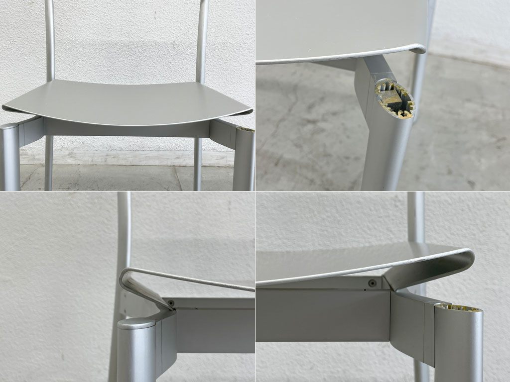 アルファクト ALFACTO アルファニ ALFUNI #501 アルーラ ALULA CHAIR フルアルミニウムチェア 松岡智之 SHIBASAKI.inc レア 〓