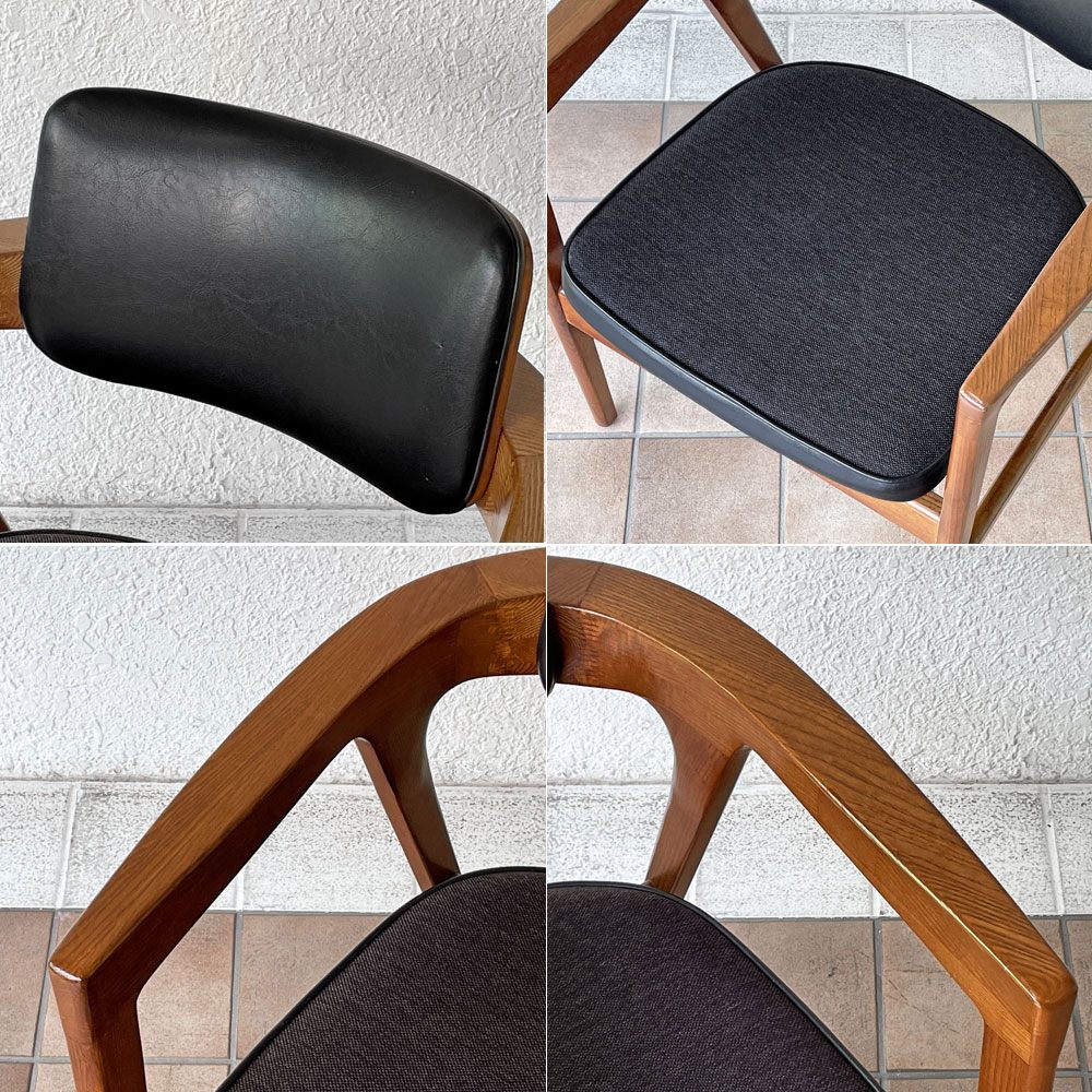 アクメファニチャー ACME Furniture ワーナー WARNER アームチェア ダイニングチェア ファブリック ビンテージスタイル ◇