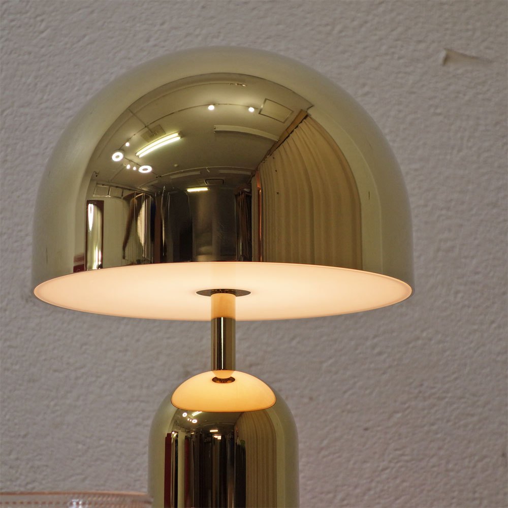 トムディクソン Tom Dixon ベル ポータブル LED BELL PORTABLE LED テーブルランプ ゴールド ●