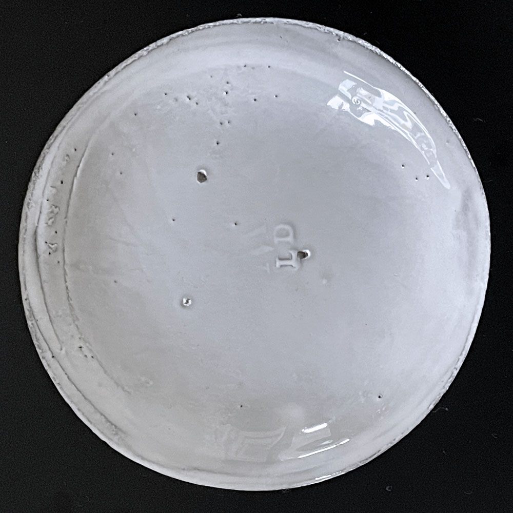 アスティエ・ド・ヴィラット Astier de Villatte シンプル Simple スモールプレート フランス Φ14cm A ■