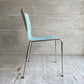 エンゲルブレヒト Engelbrechts チャリックチェア CHAIRIK Chair 101 ダイニングチェア スタッキング 4本脚 アイスブルー プライウッド スチール デンマーク 未使用品 定価63,800円 ♪