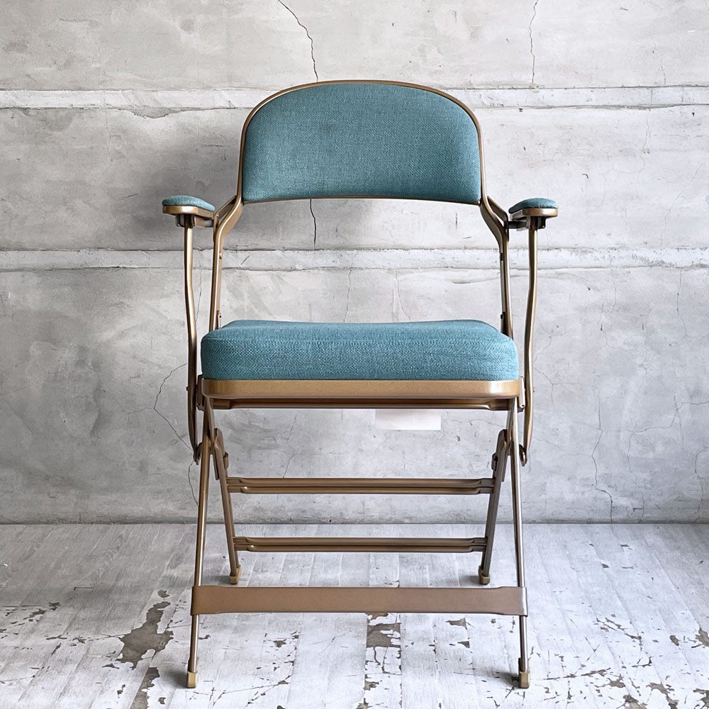 クラリン CLARIN フォールディングアームチェア FOLDING CHAIR WITH ARM フルクッション 折畳み US 米国 P.F.S.取扱 ♪