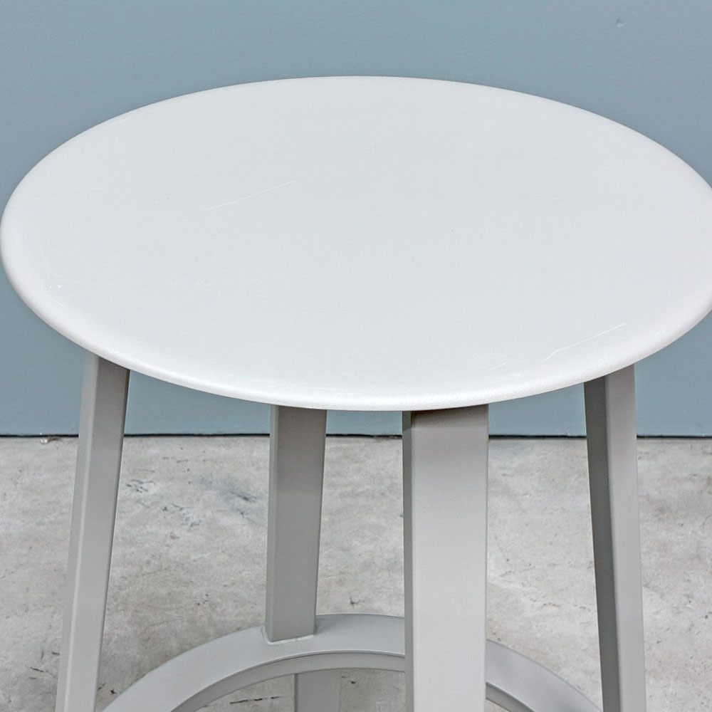 ヘイ HAY リボルバー バースツール ロー REVOLVER BAR STOOL LOW H65cm スカイグレー 回転式座面 レオン・ランズメイヤー デンマーク B ◎