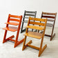 ストッケ STOKKE トリップトラップ TRIPP TRAPP ベビーチェア キッズチェア グレー S/N5～ ノルウェー 北欧家具 ●