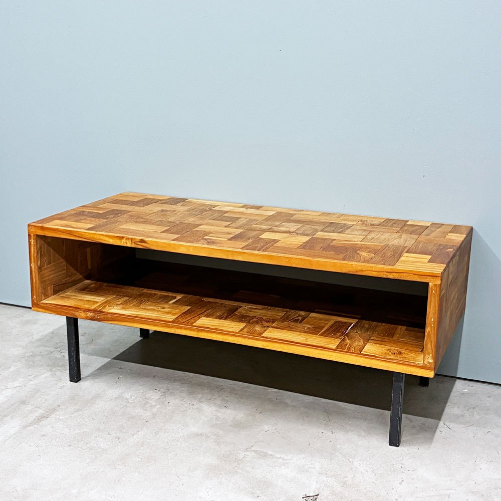 アクメファニチャー ACME Furniture トロイ コーヒーテーブル TROY COFFEE TABLE チーク無垢材 古材 W90cm ◎