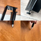 かなでもの KANADEMONO ザ・カフェテーブル THE CAFE TABLE Black Steel 4pin ラウンド Φ80cm ラバーウッド天板 ★