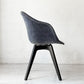 ボーコンセプト BoConcept アデレード ADELAIDE アームチェア ダイニングチェア オーク材 ネイビー コーデュロイ デンマーク 北欧家具 ★
