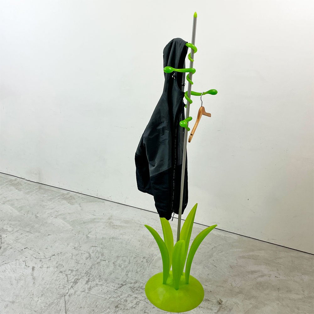 コジオル koziol オレンジ・ダルムスタック ORANGE DARMSTACK アクリルコートスタンド 植物デザイン プラスチック グリーン 高さ調節 モダン ドイツ ●