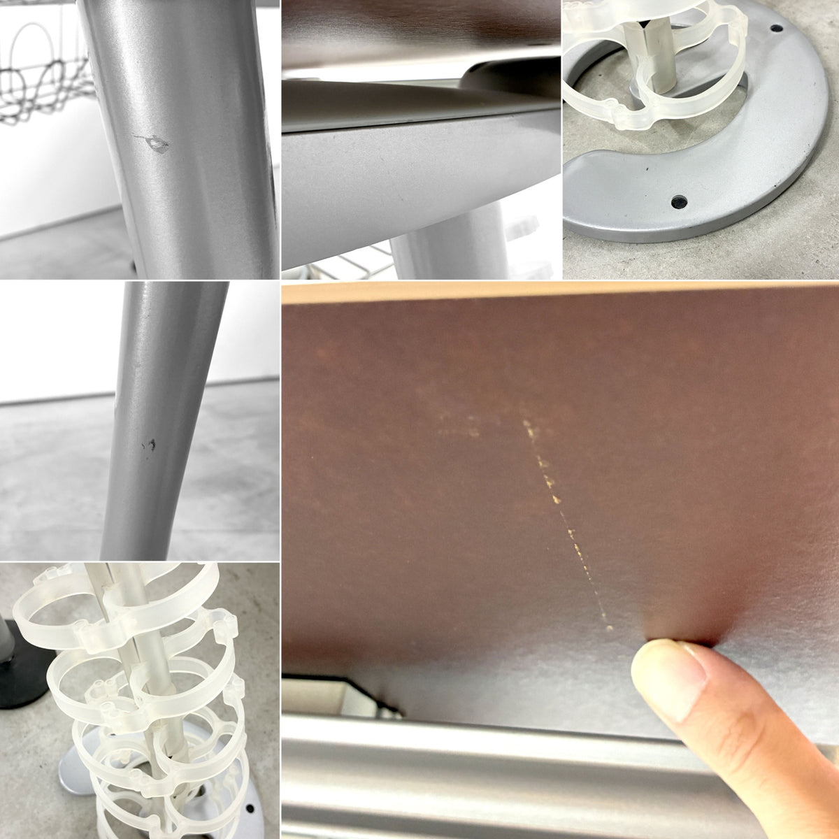 ハーマンミラー Herman Miller アバックエンバイロメンツ ABAK ミーティングテーブル デスク ワークテーブル W140cm ウッドカラー ケーブルスパイン付き ティム・ウォレス ◎