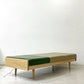 グラフ graf × 相合家具 SOGO デイベッドベンチ Day bed bench ホワイトアッシュ材 レザー w171cm ●
