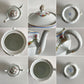 アビランド HAVILAND アルトワ Artois ティーポット＆シュガーポット＆クリーマー＆カップ＆ソーサー＆プレート 全15点セット リモージュ フランスビンテージ 〓
