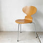 フリッツハンセン Fritz Hansen アントチェア 3本脚 ビーチ材 ラッカー仕上げ アルネ・ヤコブセン 北欧家具 2004年製 ★