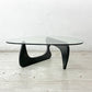 イサムノグチ Isamu Noguchi コーヒーテーブル Coffee Table ガラス天板 厚13mm リプロダクト品 デザイナーズ家具 名作 ●