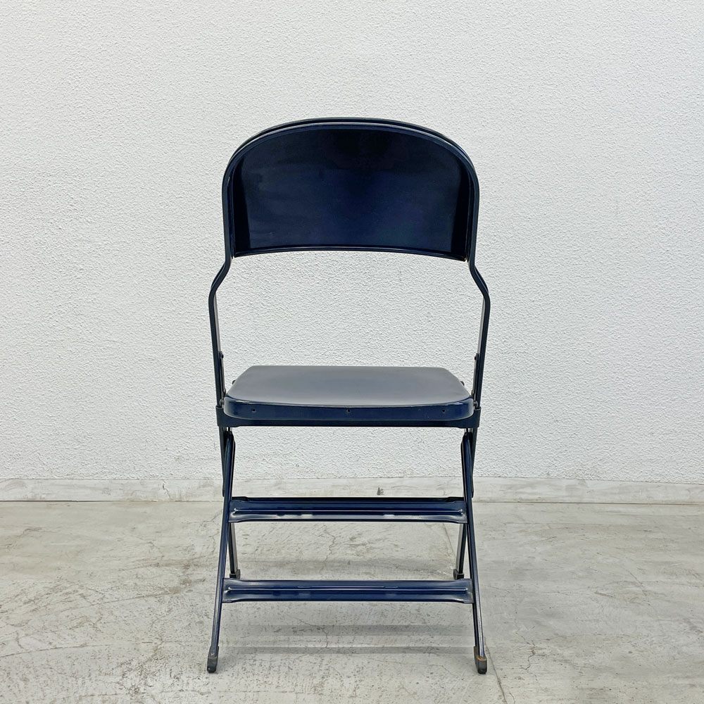 クラリン CLARIN オールスチール フォールディングチェア All sterel folding chair 折り畳み椅子 クッション無し〓