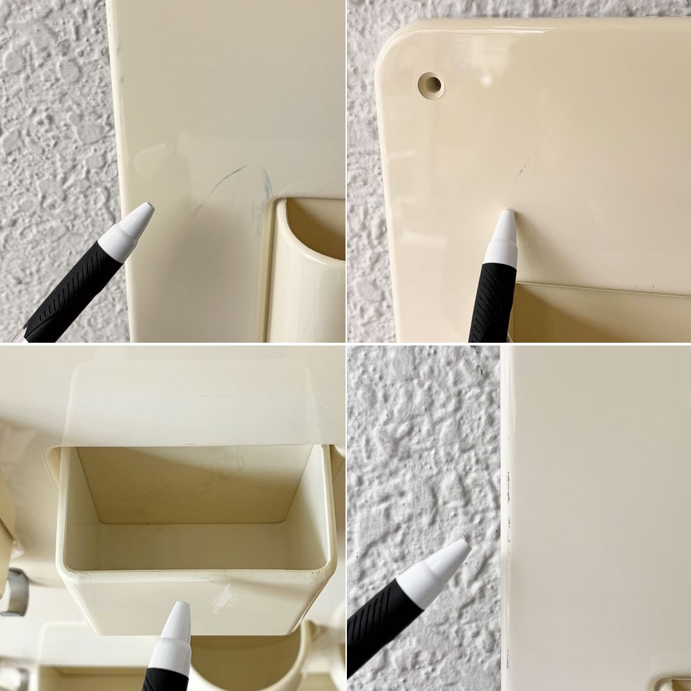 ヴィトラ vitra ウーテンシロ1 Uten.Silo 1 ホワイト 壁掛け収納 ウォールシェルフ インゴ・マウラー & ドロシー・ベッカー ミッドセンチュリー スペースエイジ ◇