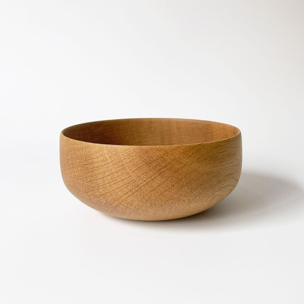 イイホシユミコ Lugn woodbowl W135×H60mm 現代作家 箱付き 美品 ★