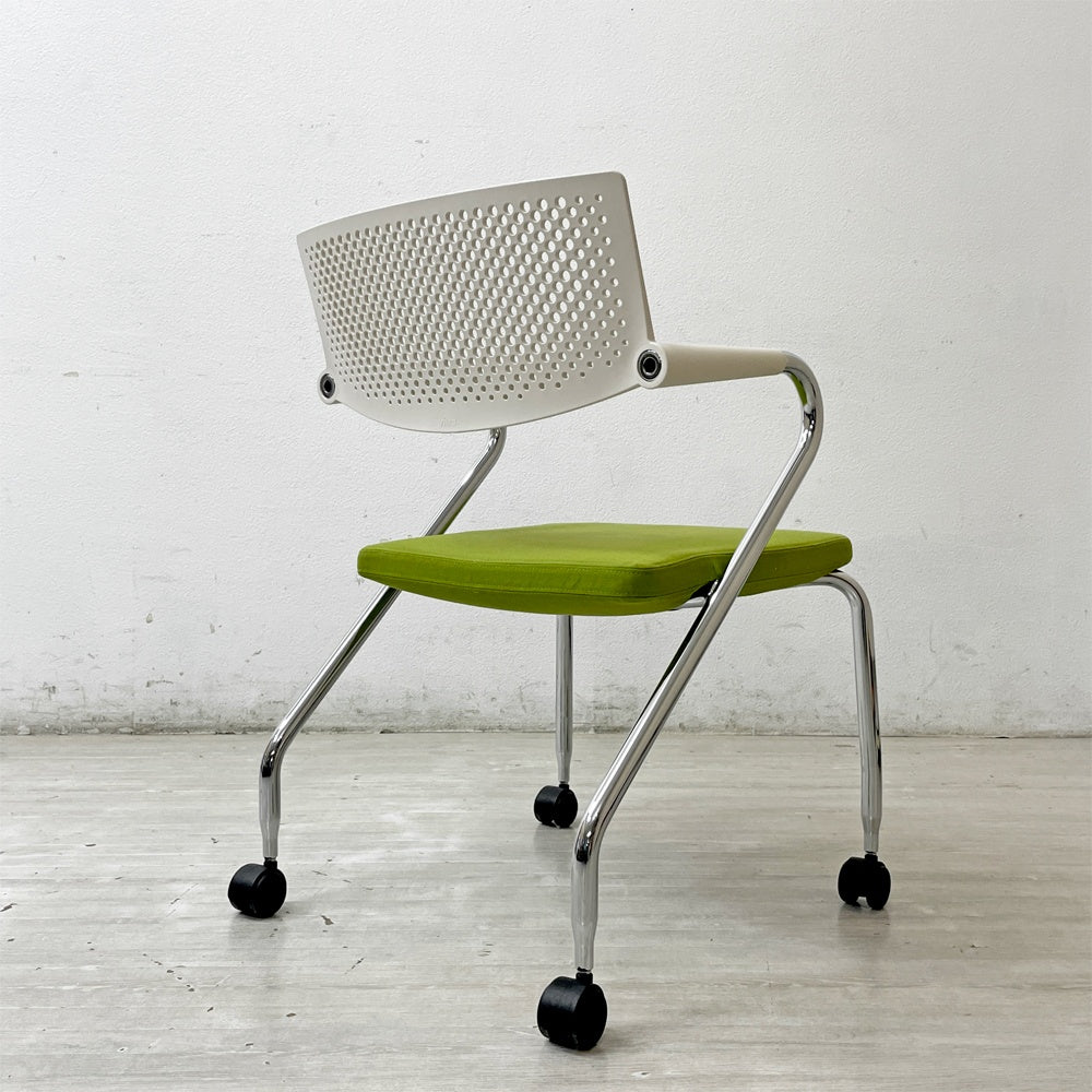 ヴィトラ vitra ビザロール Visaroll デスクチェア ミーティングチェア キャスターベース スタッキング アントニオ・チッテリオ ●