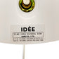 イデー IDEE ランパデール アン ルミエール LAMPADAIRE 1 LUMIERE 1灯 フロアライト セルジュ・ムーユ シルバー 希少 ●