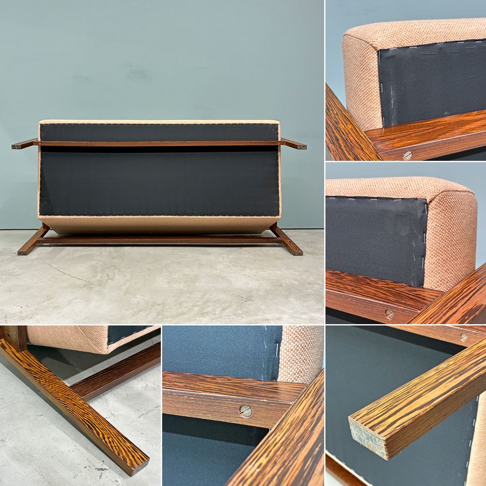 スペクトラム Spectrum BZ25/BZ80 2シーターソファ 2Pソファ ファブリック Hein Stolle オランダビンテージ ◎