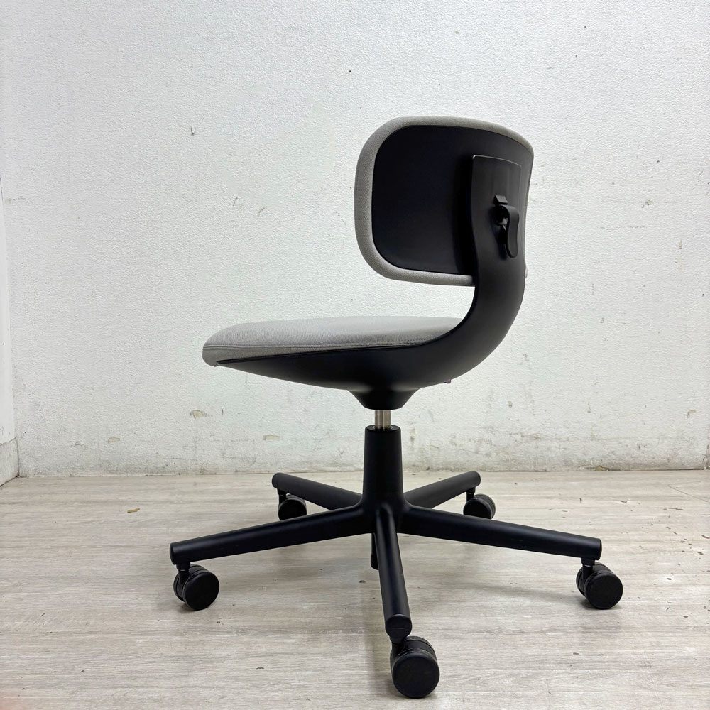 ヴィトラ vitra ルーキー Rookie デスクチェア キャスターチェア コンスタンチン・グルチッチ グレー系 ファブリッック 定価￥78,100- A ●